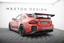 BMW M2 G87 2023+ Kolfibervinge med Swan Neck-Infästning Maxton Design
